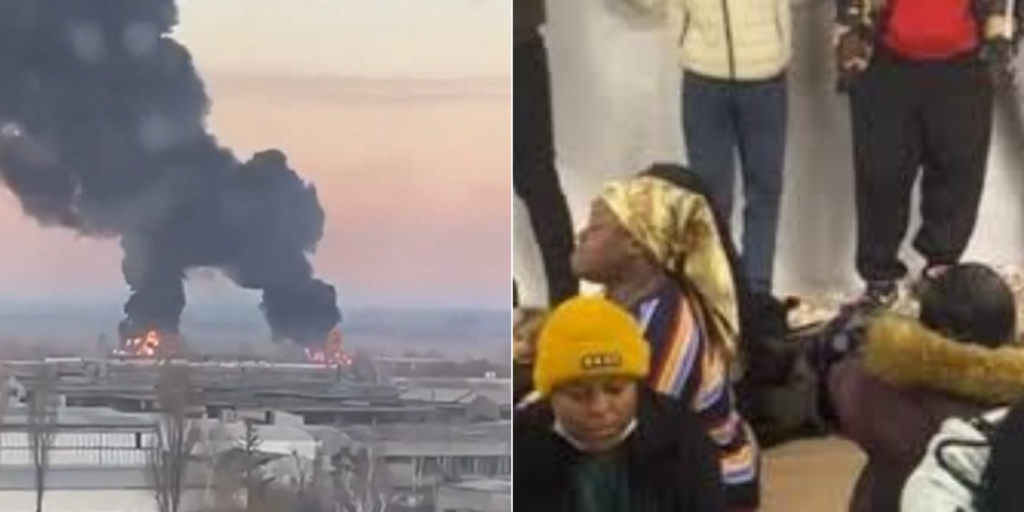African Students Stranded in Ukraine Following Russia-Ukraine Conflict Crisis